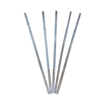 KP Kool Products Pack of 100 Skewers 8.66'' Inch with Ribs Premium Cocktail Picks