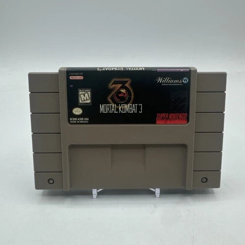 Mortal Kombat 3 (Super Nintendo / SNES) Authentic Tested Cartridge