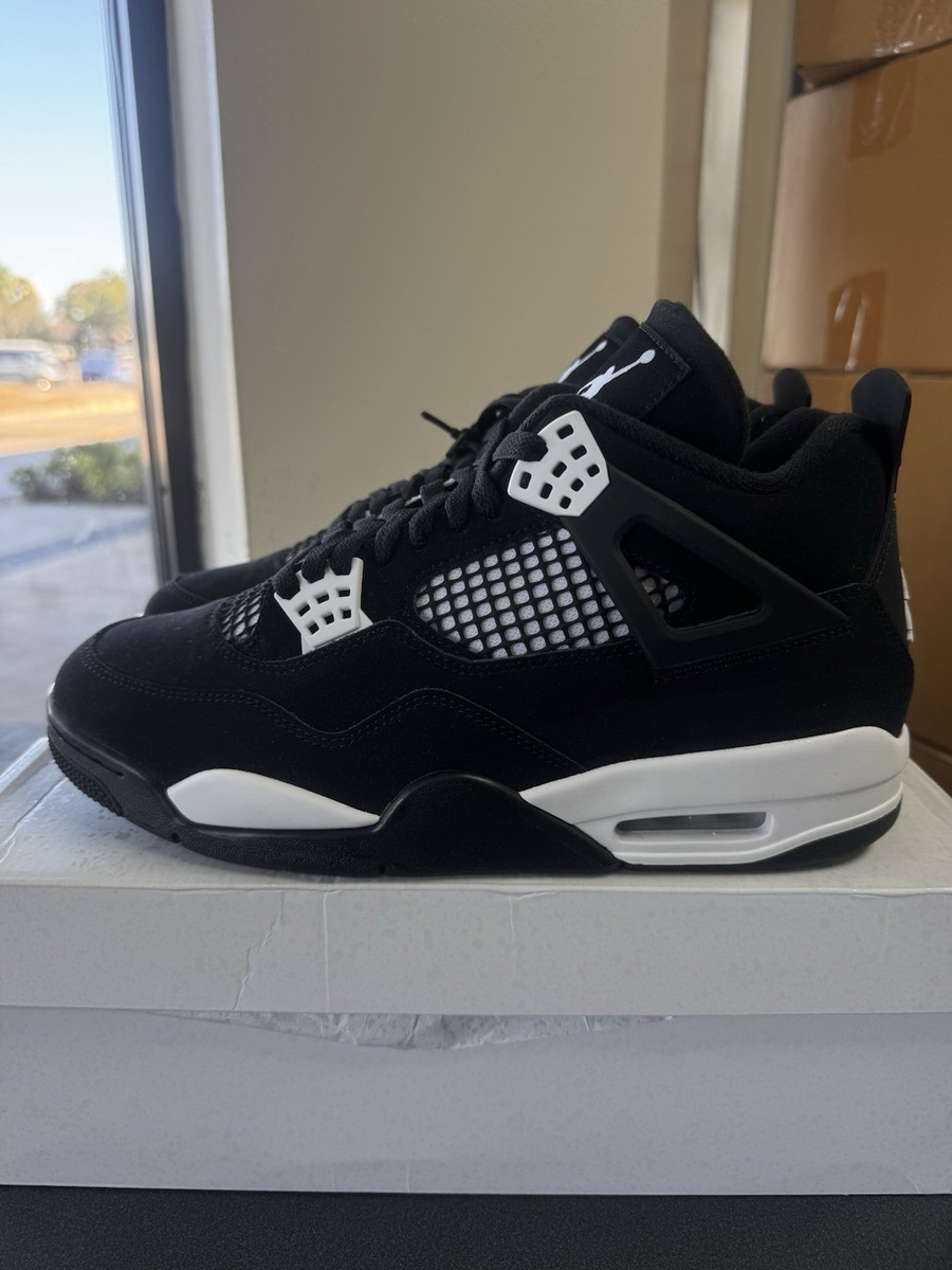 Size 15 - Air Jordan 4 Retro White Thunder for sale online | eBay