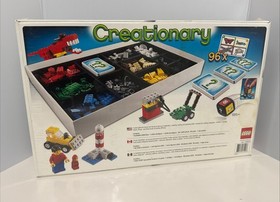 LEGO CREATIONARY #3844 Family Board Game Sealed/Read