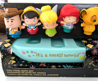 Disney World Small World Boat Bath Toy, NEW