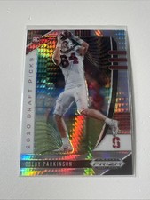 2020 Panini Prizm Draft Picks Rookie Hyper /75 Colby Parkinson Rams Stanford Sp
