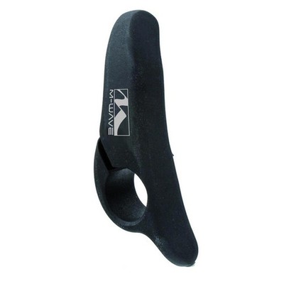 M-Wave Be Soft Aluminum Bar Ends with Palm Support - Ergonomic, Durable Black