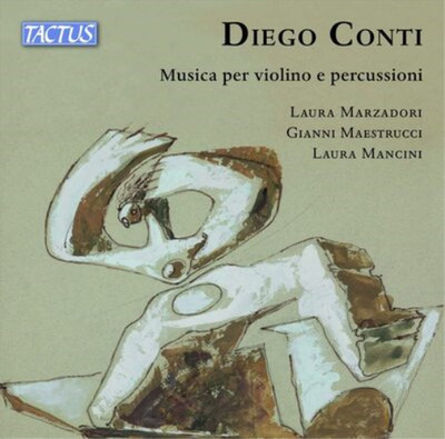 Diego Conti Diego Conti: Musica Per Violino E Percussioni (CD) Album