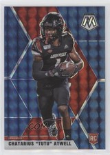 2021 Panini Mosaic Draft Picks Mosaic Blue 24/75 Chatarius Tutu Atwell #10 3wu