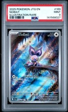 2025 POKEMON JTG EN-JOURNEY TOGETHER ILLUSTRATION RARE #169 NOIBAT PSA 9 on eBay