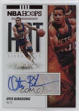 2019-20 Panini NBA Hoops Hot Signatures Red 1/25 Otis Birdsong #HS-OBS Auto 00a6