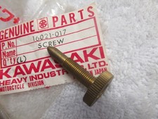 NOS OEM Kawasaki 1973-1975 F11 Carburetor Throttle Stop Screw 16021-017