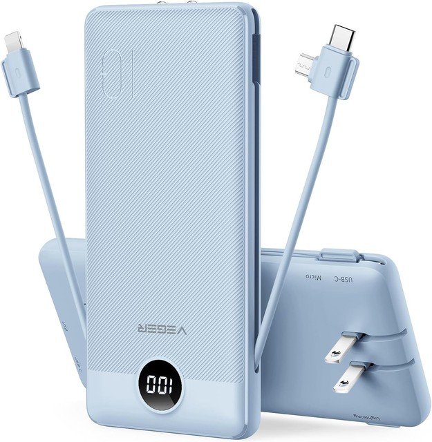 USB-C Power Bank with Pass-Through Charging