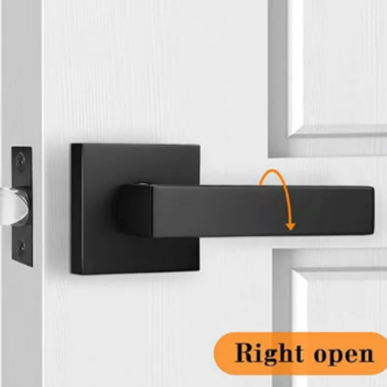 Door Handle Aluminum Alloy Rust Prevention Entry Lever Door Handle For JY.