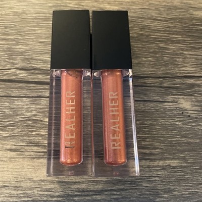 Realher Metallic Matte Liquid Lipstick, BE BRAVE metallic rose gold x2