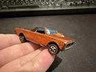 Hot Wheels Redline Custom Fleetside Orange Hong Kong 1968