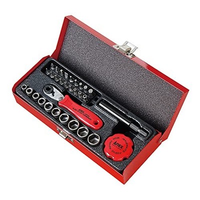 Anhang ANEX Ratschenschrauber Kompakt Bit 52 mit Koffer Multi-Set Nr. 525-28B