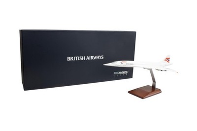SkyMarks Elite British Airways Concorde 1/100 Scale Resin Display Model with ...