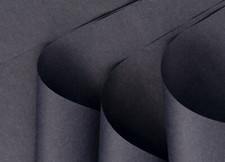 SEIDENPAPIER 50x70CM , Farbe SCHWARZ DEKO F&uuml;llmaterial - 100 B&Ouml;GEN im Set, NEU