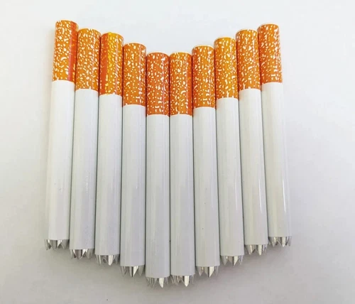 10件装Metal One Hitter Dugout烟斗香烟棒大号10件烟草- - Picture 3 of 5