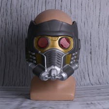 Cosplay Star Lord Casco Infinity War Superhéroe Peter Quill Máscara Suave PVC Accesorios