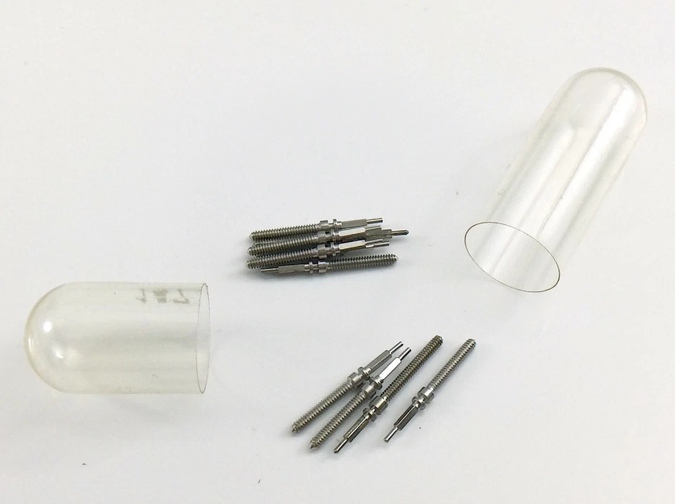 Lote surtido de vástago de cuerda de materiales de reloj Dominion vintage I727 Foto 4 de 4