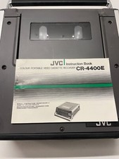 JVC CR-4400E VCR VHS Portable Video Recorder and Manual Spares/Parts only