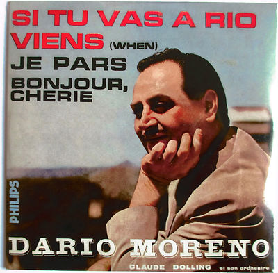 DARIO MORENO - CD SINGLE ''EP'' ''SI TU VAS A RIO'' - NUMMERIERT - NEU IM BLISTER