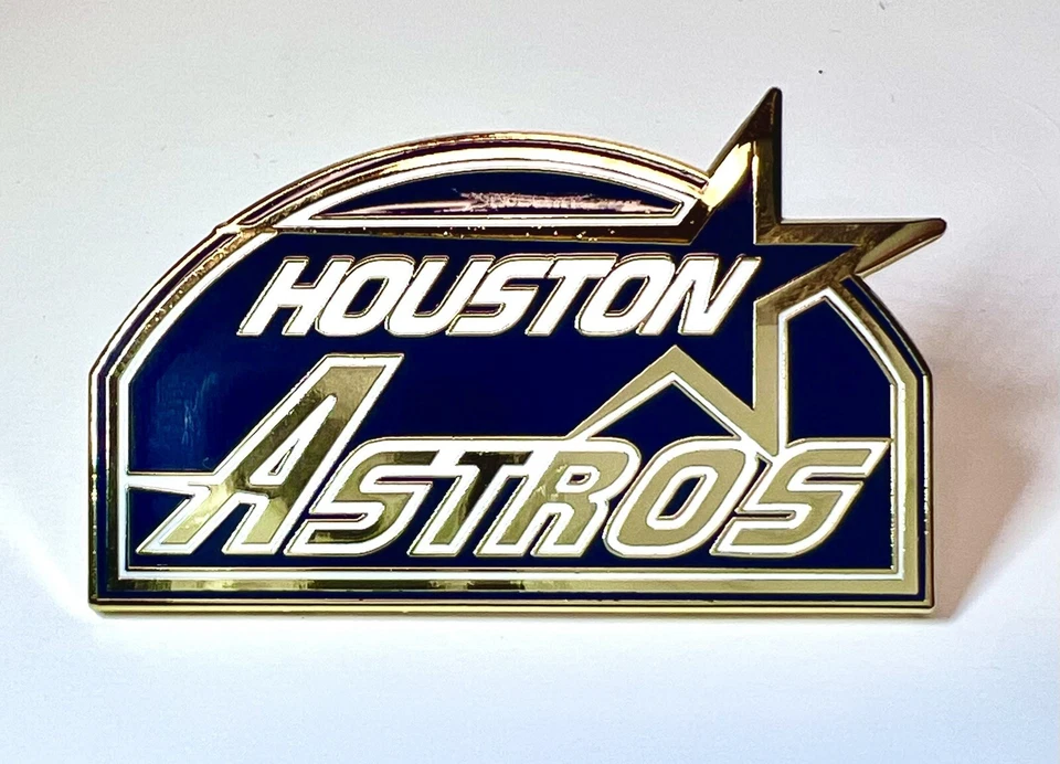 New Era 59Fifty Houston Astros ￼Fitted Hat Hat Club Blue UV Size 7 7/8-With Pin - Image 4 of 4