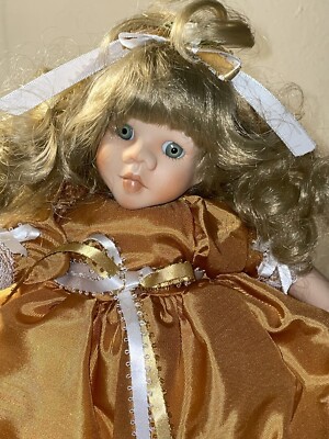 Vintage JEWEL Porcelain November Birthday Doll
