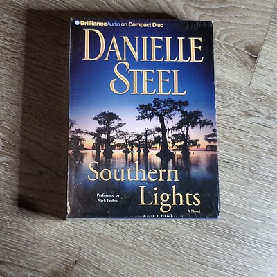 Danielle Steel ''Southern Lights'' Audio CD Performed By Nick Podehl Audiobook