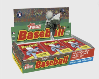 2024 Topps Heritage Baseball - PYT Pick Your MLB Team Set w/RCs SPs (w/ Photos)