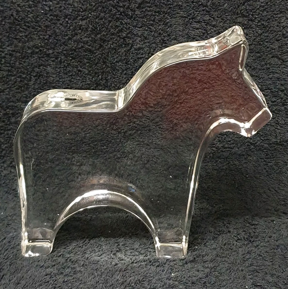🔶️RARE IKEA VINTERFINT DALA ART GLASS HORSE MCM RETRO DANISH