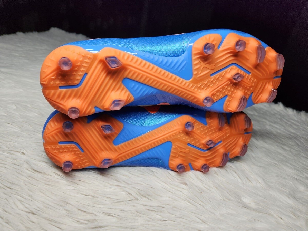 PUMA FUTURE PRO FG/AG Mens Size 13 Soccer Cleats Blue White/Orange 107171-01 New Puma Future Ultimate FG/AG Soccer Cleats - Blue/White/Orange  main image 2