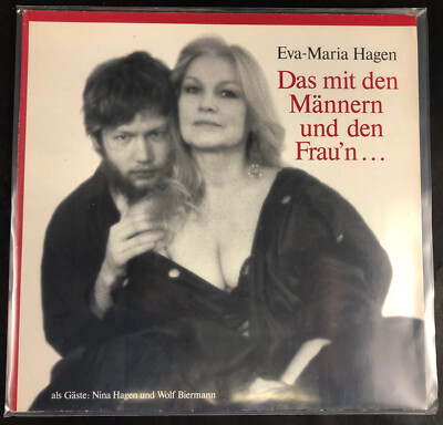 12''LP - EVA-MARIA HAGEN + Nina Hagen - Das mit den Männern und den Frau'n ! TOP