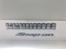 Snap-On 112TMMY 13pc 1/4" Drive 6-Point Metric Flank Drive® Shallow Sockets
