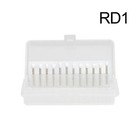12pcs Dental Mounted White Stone Polishing Burs FG Abrasion Point Polisher RD1 — photo 3