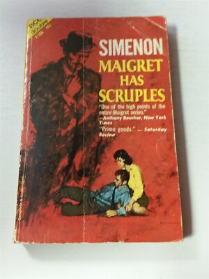 MAIGRET HAS SCRUPLES SIMENON MAIGRET AND THE RELUCTANT WITHESS PAPERBACK BOX 19