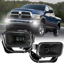 Led Fog Light Bumper Lamp For 2009-2012 Dodge Ram 1500 2010-2018 Ram 2500 3500