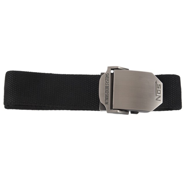 Men/'s Extra Long Army Zip Canvas Belt with Slider Buckle L4T6