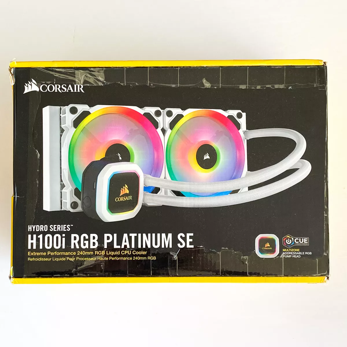 CORSAIR Hydro Series H100i Platinum SE Extreme Liquid Cooler | eBay