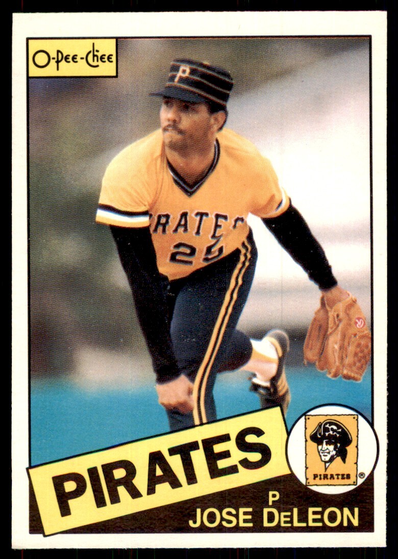 1985 O-Pee-Chee Jose DeLeon Baseball Cards #385 | eBay