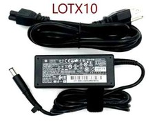 LOT 10 Genuine Big TIP HP Laptop Charger AC Power Adapter 65W 19.5V 3.33A 902990