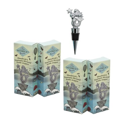 Hendrick's Neptunia Mermaid Bottle Stopper New Limited Edition