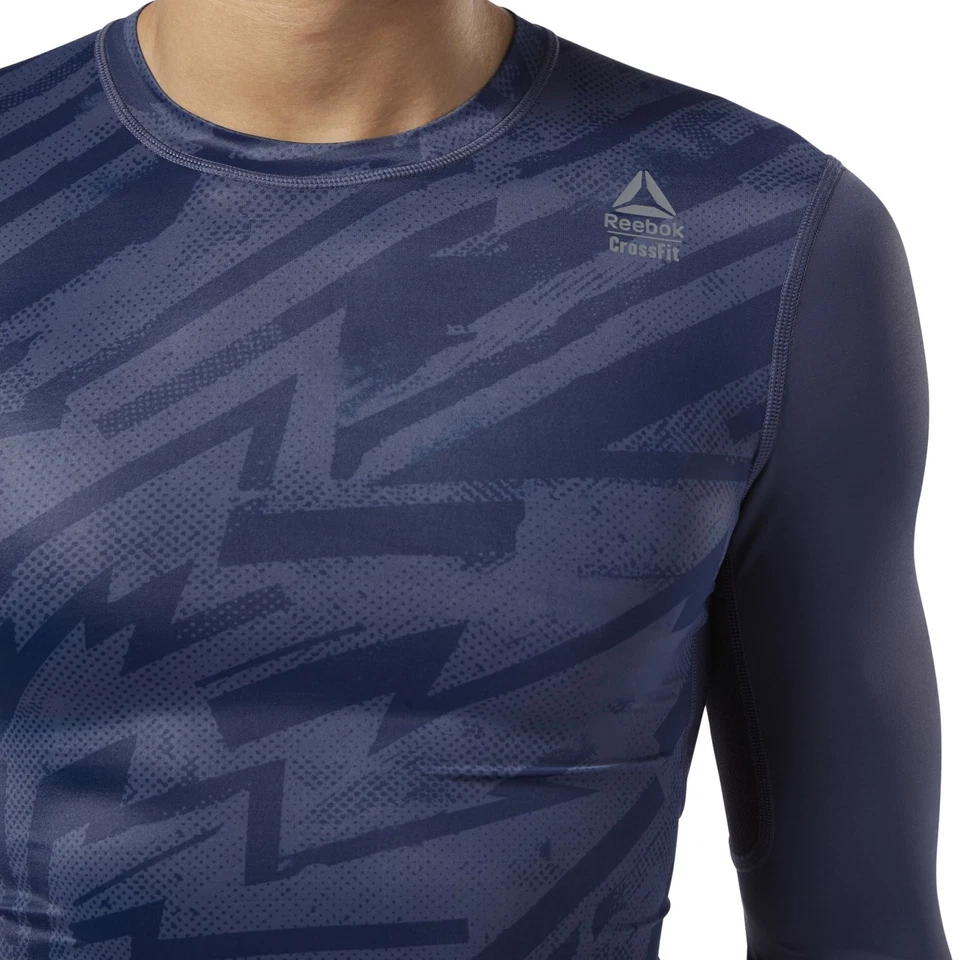[DY8454] Mens Reebok CrossFit Long Sleeve Compression Tee - Image 2 of 3