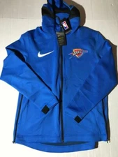 OKC Thunder Nike Therma Flex Showtime Men's NBA Warmup Jacket 940150 LARGE New