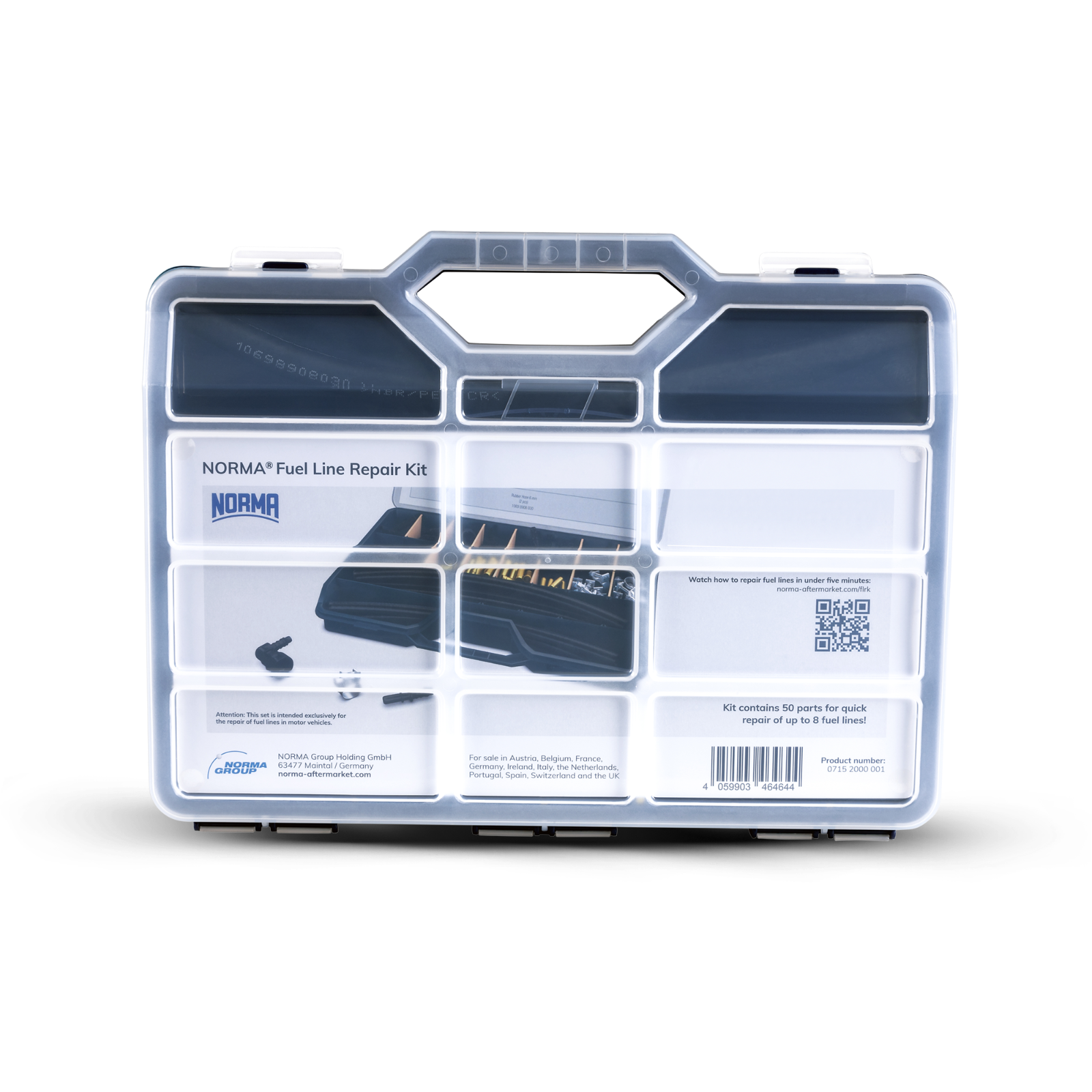 NYLON FUEL LINE REPAIR KIT 50 PIECES MADE IN GERMANY REPAIRS 8