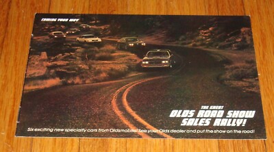 Original 1983 Oldsmobile Road Show Rally Sales Brochure Hurst Olds ...