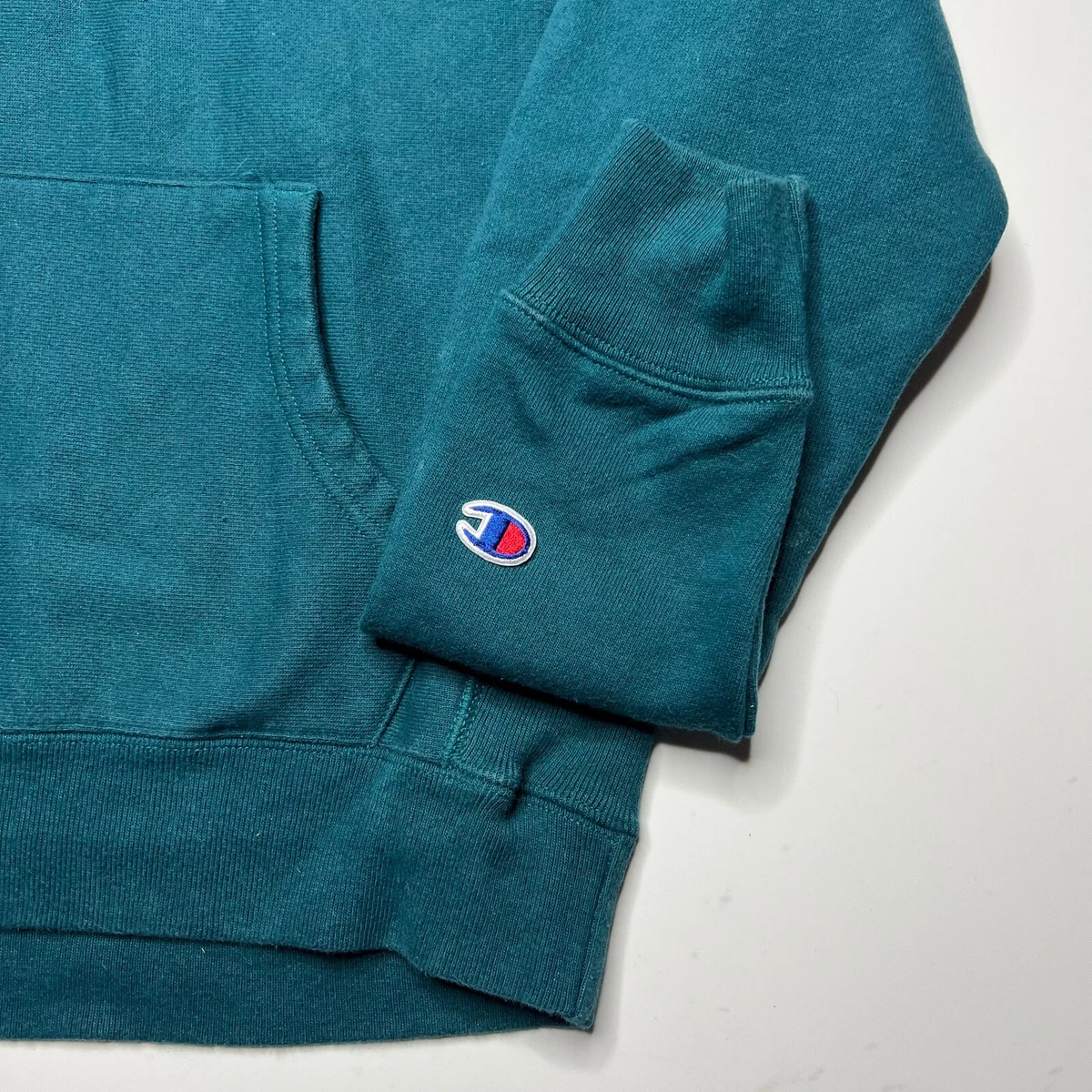 Champion sweater 2025 teal xs