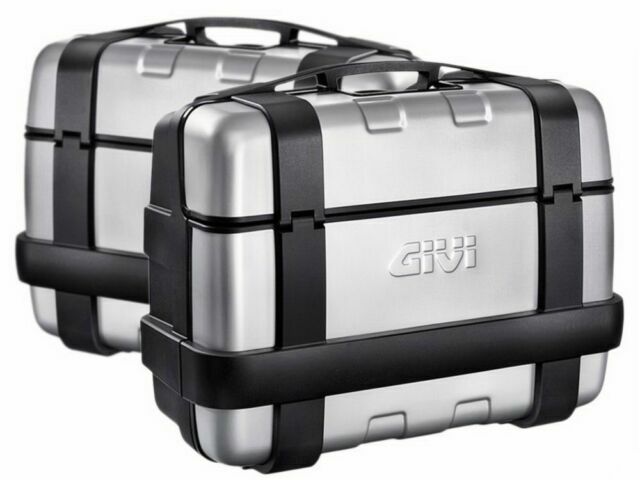 GIVI Trekker TRK33NPACK2 Coppia Valigie Laterali per Moto, 2x33L - Argente/ Nere | Acquisti Online su eBay