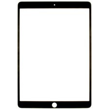 2in1 Glass Lens with OCA for Apple iPad Pro 10.5 Black Cover Shield Repair
