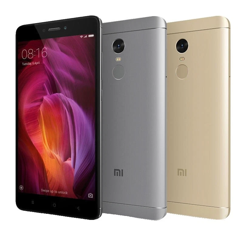 Xiaomi Redmi Note 4 32 GB Bar Cell Phones & Smartphones