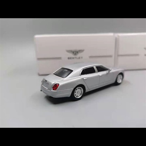 Modellino auto Bentley Mulsanne grigio pressofuso scala 1:64 596 collezione nuovo con scatola - Foto 2 di 4