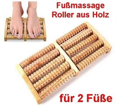 Fussmassageroller holz